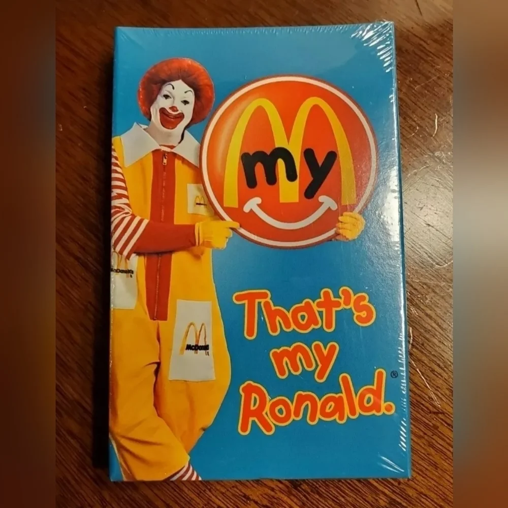 1997 That's My Ronald Cassette Tape McDonalds Happy Meal Toy Vintage - Picture 1 of 4